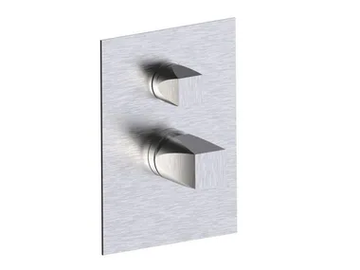 ALINE 49541 - Single handle stainless steel shower mixer with diverter by Rubinetterie Frattini - view 2